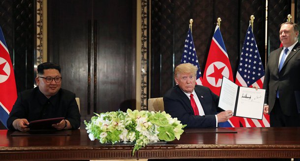 Donald Trump e Kim Jong-un