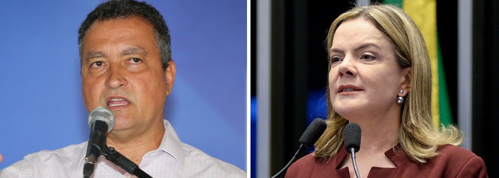 O governador Rui Costa diz que a presidente do PT, Gleisi Hoffmann, não tem "legitimidade nem autoridade" para discutir uma alternativa a Lula na eleição presidencial; para Rui, a iniciativa sobre o substituto caberá exclusivamente a Lula; "nenhum de nós, nem governador nem presidente do PT tem legitimidade nem autoridade para discutir qualquer alternativa. E, se isso ocorrer, dever partir dele próprio", afirma