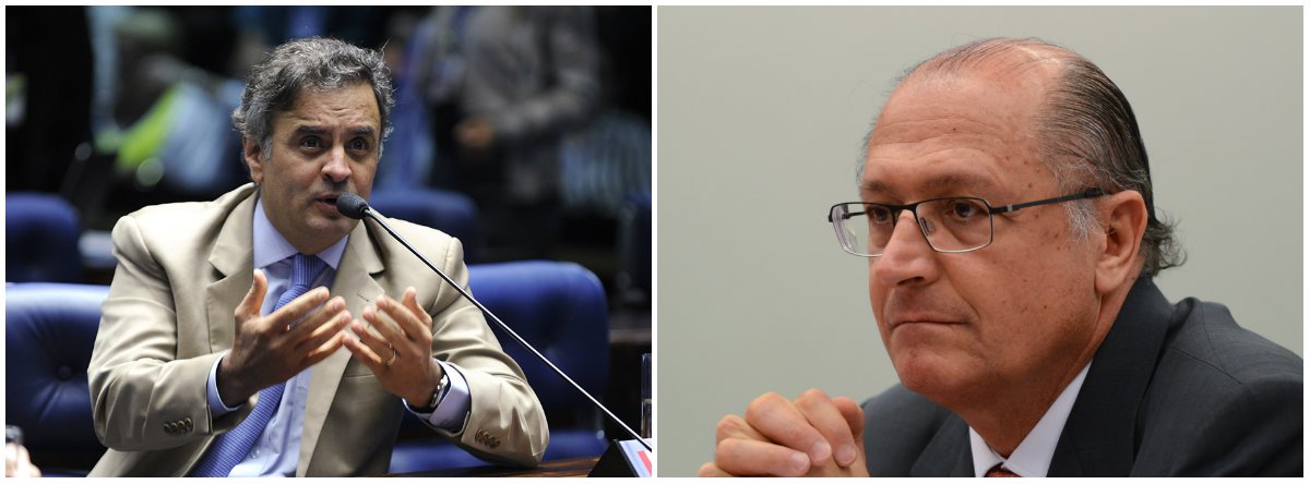 Após o presidenciável do PSDB, Geraldo Alckmin (SP), afirmar que o seu correligionário e senador Aécio Neves (MG) não deveria disputar eleição neste ano, o parlamentar sugeriu que a decisão não compete a ele; "Isso será resolvido em Minas Gerais, como sempre foi, pelos mineiros, no tempo correto, levando obviamente em consideração todas as circunstâncias", disse Aécio