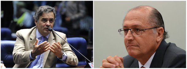 Após o presidenciável do PSDB, Geraldo Alckmin (SP), afirmar que o seu correligionário e senador Aécio Neves (MG) não deveria disputar eleição neste ano, o parlamentar sugeriu que a decisão não compete a ele; "Isso será resolvido em Minas Gerais, como sempre foi, pelos mineiros, no tempo correto, levando obviamente em consideração todas as circunstâncias", disse Aécio