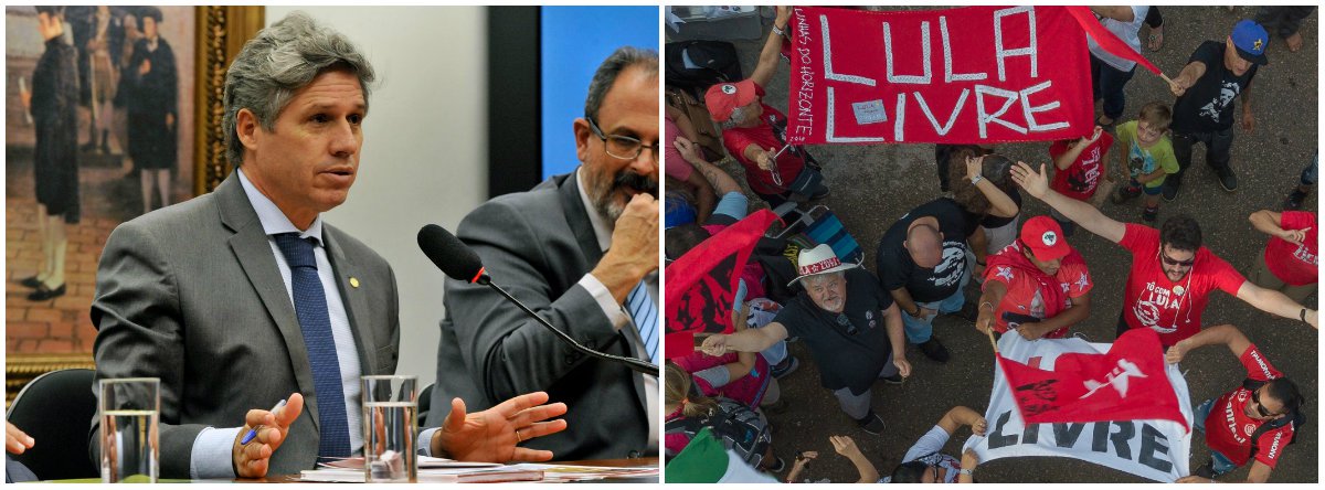 Deputado federal Paulo Teixeira (PT-SP) também afirma que a "esperança vai vencer a injustiça e a perseguição. Agora é a vez de todos os trabalhadores e trabalhadoras se unirem em defesa da democracia e de Lula"; "De que lado da história você está? Vai ter luta sim. Não sairemos do lado de Lula"