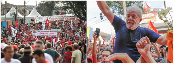 Roberto Baggio, coordenador estadual do MST-PR e integrante da direção nacional do movimento, propõe a movimentos sociais, partidos, sindicatos e várias outras organizações a manutenção da mobilizações para garantir a libertação e a candidatura do ex-presidente; outro compromisso é a ampliação das ocupações, greves e outras formas de luta por todo o país até que Lula seja libertado; Baggio propôs a organização de uma greve geral no dia em que o Supremo Tribunal Federal julgar o recurso para a libertação do ex-presidente