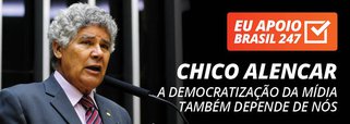 O deputado federal Chico Alencar (PSOL-RJ) apoia a campanha de assinaturas solitárias do Brasil 247. "A democratização da mídia também depende de nós. E nós vamos construindo essa rede, que tem que ser gigantesca, molecular, através de iniciativa como a do Brasil 247", diz ele; assista ao seu vídeo de apoio 