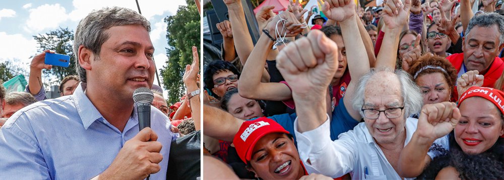 "Se eles achavam que iam matar o Lula, estão transformando o Lula num mito", acredita Lindbergh Farias, líder do PT no Senado, em declaração à TV 247; "Essa prisão deu a chave que pode levar a esquerda à vitória na eleição de 2018", avalia; Lindbergh acredita que a decisão da juíza da 12ª Vara da Justiça Federal do Paraná de impedir a vista do Prêmio Nobel da Paz Adolfo Pérez Esquivel "é uma barbaridade"; "A repercussão disso no mundo inteiro vai ser gigantesca. Eles estão se complicando", prevê; assista à entrevista