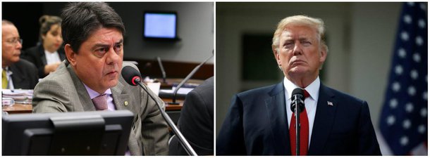 Segundo o deputado federal Wadih Damous (PT-RJ), "Che Guevara, certa vez, disse que os Estados Unidos eram inimigos de todo o gênero humano"; "O país, pode ser que não, mas Trump é. Separar crianças de seus pais, pondo-as em gaiolas, é demonstração de ódio à humanidade por parte do carregador da maleta atômica"