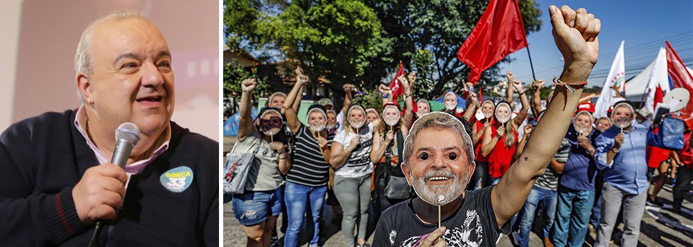 Diante do sucesso do acampamento da Vigília Democrática, no qual milhares de manifestantes protestam contra a prisão política do ex-presidente Lula, o prefeito de Curitiba, Rafael Grecca, solicitou à Justiça Federal a transferência de Lula para um outro local, não sugerido; no documento encaminhado ao juiz Sérgio Moro, a prefeitura alega que o fato de Lula estar preso na sede da PF tem gerado transtornos aos moradores e a funcionários da PF; Justiça Federal ainda não se manifestou sobre o pedido