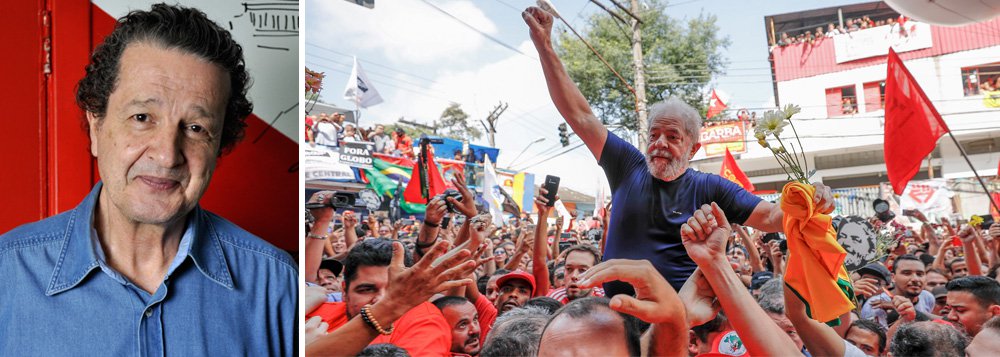Em entrevista ao programa Ferréz em Construção, na TV 247, o jornalista Juca Kfouri avalia que há o início de uma consciência coletiva em questionar a legalidade da prisão de Lula; “Veja o exemplo de Sérgio Cabral, centenas de ternos, relógios e sapatos de grife, pegaram o ex-presidente, o que mostram? Um pedalinho, um triplex naquele estado que foi apresentado. As pessoas começam a cair em si, todo mundo sabe o quanto a Justiça brasileira é lenta e o processo de Lula caminhou a jato”, destaca; “Nem a Copa do Mundo vai fazer com que parem de falar de Lula”, prevê; assista à íntegra