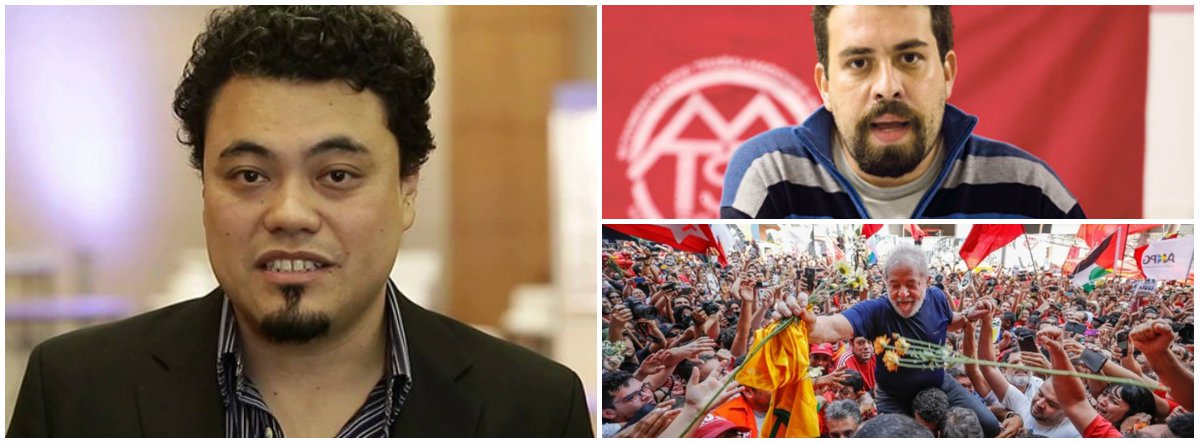 "Cresce a percepção junto a fontes ouvidas no PT e em movimentos sociais que Lula pode estar escolhendo seu ''herdeiro político'': o coordenador nacional do Movimento dos Trabalhadores Sem Teto, Guilherme Boulos", escreve o jornalista Leonardo Sakamoto