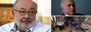 "Com mais gente morando nas casas, pode-se imaginar a qualidade de vida dessas pessoas respirando fumaça, enquanto a televisão mostra os comerciais do Brasil Maravilha criado pela 'Ponte para o Futuro' de Michel Temer, sob o lema 'Ordem e Progresso' da propaganda oficial", critica o jornalista Ricardo Kotscho
