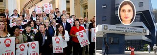 Comissão de Direitos Humanos do Parlasul, o parlamento do Mercosul, aprovou nesta sexta (27) visita para o ex-presidente Lula nos próximos dia 8 e 9 de maio, na Polícia Federal de Curitiba, onde é mantido com preso político; comunicado do Parlasul foi assinado pela deputada argentina Cecilia Britto, que presidente a Comissão dos Direitos Humanos dos Estados Parte; juíza Carolina Lebbos, que tem barrado todos os pedidos de visita a Lula, até mesmo do seu médico, negará mais este? além da visita a Lula na capital paranaense, os parlamentares do Mercosul também aprovaram a participação de uma audiência pública no Rio de Janeiro; assista ao ato