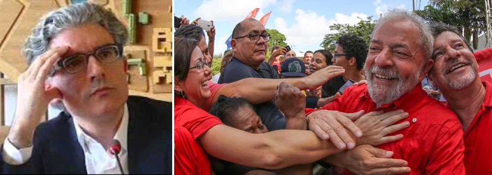 Em texto no jornal francês Libération, o filósofo português Diogo Sardinha diz que mesmo atrás das grades, a influência do ex-presidente Lula continuará a ser uma ameaça "para essas elites corruptas" e terá grande peso nas próximas eleições; "Haveria outra solução trágica, que conhecemos muito bem: o assassinato de Lula e a instauração de uma ditadura militar que colocaria 'todos em seu devido lugar'. Tal fim não é inevitável, mas não é mais algo impensável"