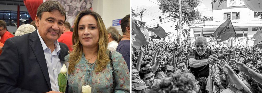 O governador do Piauí, Wellington Dias, e sua esposa, a deputada federal Rejane Dias (PT-PI), são as principais vozes do ex-presidente Lula no estado; além de tirar o país do mapa da fome - da Organização das Nações Unidas - ONU, com o Programa Bolsa Família, o ex-presidente Lula expandiu o programa educacional FIES, criou o ProUni, e foi o presidente que mais expandiu os campus das universidades federais, e o que mais criou institutos federais de educação no país; também foi considerado o melhor presidente da história do País, conforme pesquisa CNI/Ibope