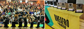 Um mês após o assassinato da vereadora Marielle Franco e de seu motorista Anderson Gomes, a Uneafro realizou, em São Paulo, a entrega do 1º Prêmio Marielle Franco homenageou personalidades e instituições que são referências para os movimentos contra o racismo, machismo e homofobia