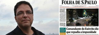 O professor da Universidade de Brasília (UNB) Luis Felipe Miguel condenou a postura do jornal Folha de São Paulo; "Da manchete que reproduz as ameaças do comandante do Exército, sem um pingo de indignação ou mesmo espanto por seu golpismo explicito, a Folha de hoje é um imenso panfleto antilulista, parece ter sido enviada diretamente da sede do PSDB, quem sabe em joint venture com o PSTU"