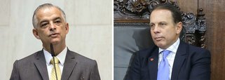 O governador de São Paulo, Márcio França (PSB), ingressou com uma representação criminal junto ao Ministério Público (MP-SP) contra o pré-candidato ao governo do estado João Doria (PSDB); o tucano acusou o chefe do executivo paulista de aliciar prefeitos; também disse que o pessebista "fez política o tempo inteiro, usando dinheiro público para política partidária"; objetivo da representação é "apurar se as acusações infundadas que ele me fez no programa se constituem, como parecem, crime contra a honra"