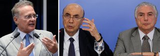 O senador Renan Calheiros (MDB-AL) afirma que a sigla não tem candidato viável para disputar a Presidência e que Temer e Henrique Meirelles numa campanha defenderiam "o legado do governo, não do partido"; para Renan, "Meirelles é a versão piorada do Michel"; ele defende que o MDB não deve investir em uma candidatura própria porque precisa "sobreviver à hecatombe que o governo Michel Temer provocou no partido"