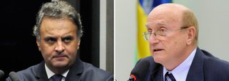 Isolado pelo próprio partido após ser denunciado por corrupção passiva e obstrução de Justiça, o senador Aécio Neves (PSDB-MG) negou, por meio de nota, ter pressionado para colocar no comando das investigações contra si um delegado da PF "de sua preferência para investigar suas ações delituosas", como disse o ex-ministro da Justiça Osmar Serraglio; Na nota, assinada pelo advogado Alberto Zacharias Toron, a defesa do senador alega não ter existido nenhuma "atitude imprópria" por parte do senador nas conversas mantidas com Serraglio