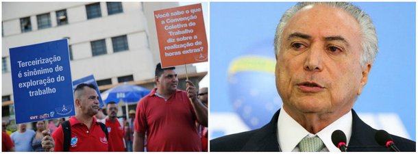 O presidente regional da CUT-RJ, Marcelo Rodrigues, declarou que a nova legislação trabalhista foi uma agressão e não criou empregos formais; “A informalidade e o subemprego estão disparando no Brasil, mesmo com essa reforma. O que fizeram foi acabar com o emprego e com os direitos trabalhistas e contratar qualquer um, a qualquer trocado. Essa reforma trabalhista foi um soco nos trabalhadores. Quem não tinha um emprego, hoje tem?”, questionou