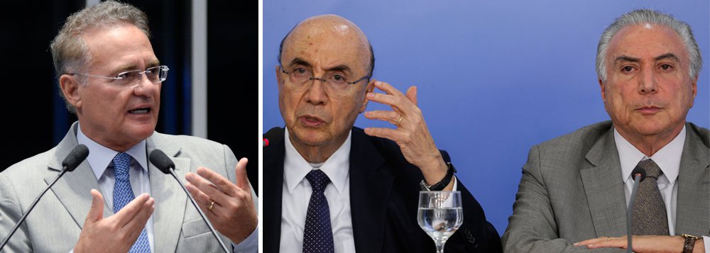 O senador Renan Calheiros (MDB-AL) afirma que a sigla não tem candidato viável para disputar a Presidência e que Temer e Henrique Meirelles numa campanha defenderiam "o legado do governo, não do partido"; para Renan, "Meirelles é a versão piorada do Michel"; ele defende que o MDB não deve investir em uma candidatura própria porque precisa "sobreviver à hecatombe que o governo Michel Temer provocou no partido"