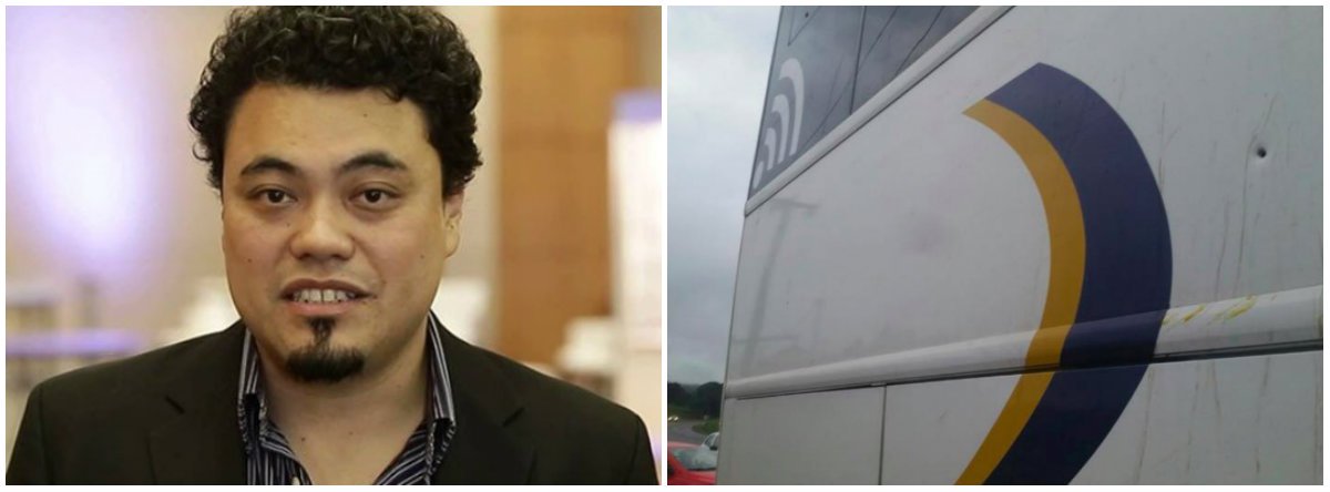 Ao comentar os tiros contra um ônibus da caravana do ex-presidente Lula, o jornalista Leonardo Sakamoto afirma que, "em qualquer lugar minimamente civilizado, todas as autoridades e organizações sociais, independentemente de sua orientação ideológica, repudiariam o ataque e exigiram investigação urgente"; "Porque, um ataque a tiros, sem contar o uso de material para furar pneus, se configura atentado à vida de um ex-presidente e pré-candidato à Presidência da República, mesmo que os agressores tenham errado o ônibus em que ele estava"