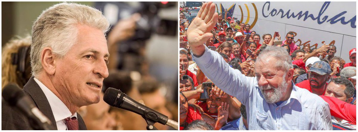 Às vésperas do julgamento do Habeas Corpus do ex-presidente Lula pelo STF que ocorre nesta quarta-feira (4), o deputado estadual Rogério Correia (PT) afirmou nesta terça (3) que prendeu o seu correligionário, "sem provas e sem esgotar o direito de defesa como determina a Constituição, será o AI 5 do golpe jurídico/midiático"; "À partir daí e tendo o presidente mais popular da história do Brasil como preso político, vale a desobediência civil!", escreveu o parlamentar em sua conta no Facebook