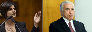 A presidenciável Manuela D'Ávila (PCdoB) disse, em Salvador, que todos os candidatos de direita representam o mesmo projeto político de Temer (MDB); para ela, o presidente rejeitado pelo povo não representa a si mesmo, mas pode ser um fantasma que representa um projeto, “e esse fantasma está procurando reencarnar e tem vários corpos à disposição a partir de um projeto, que é de destruição do país”