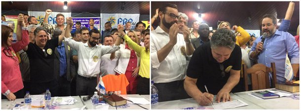 O ex-governador do Rio de Janeiro Anthony Garotinho se filiou ao PRP, para concorrer ao Palácio Guanabara começa a se delinear.  A chapa também é formada pelo ex-ministro Brizola Neto, que deixou o partido fundado pelo avô, o PDT, e foi para o PROS