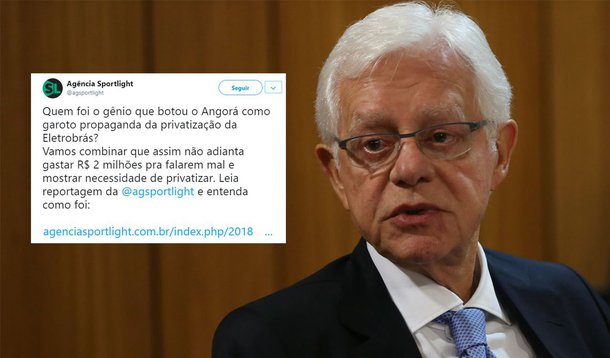 O ministro de Minas e Energia, Moreira Franco, foi ao Twitter defender a privatização da Eletrobras; "A @Eletrobras está diante de uma encruzilhada: priorizar os investimentos — levando energia a mais pessoas, a preços menores — ou dar as costas aos brasileiros, cobrando altas tarifas, que atendem a um grupo de privilegiados", disse Moreira; declaração veio dois dias depois da agência Sportlight divulgar que a Eletrobras pagou quase R$ 2 milhões para que falassem mal da própria empresa; confira reações
