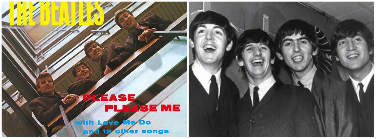 Gravado em apenas um dia, “Please Please Me” escancarou a Beatlemania, primeiro para o Reino Unido e, pouco depois, para o mundo; ao ouvi-lo, quase podemos ver as costeletas, topetes e o xadrez das hamburguerias. Nele, os Beatles traziam todas as suas influências, seus ídolos, os vocais e tudo o mais que explodiu na década anterior. Há em “Please Please Me” um sabor extremamente ingênuo e juvenil que nunca mais se repetiu nos seus álbuns; por Julinho Bittencourt, na Revista Forum