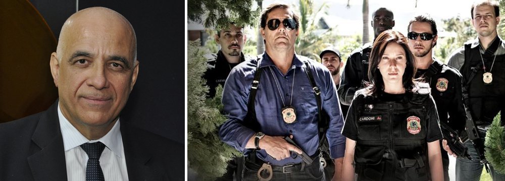 Jessé Souza participou na última terça-feira (27) do programa "Batalha de Ideias" e classificou a série "O Mecanismo" como maldosa e mentirosa: "é algo canalha, principalmente pelo grau de sofisticação que ela foi produzida, José Padilha, diretor da obra, usou de muita má fé para mentir descaradamente, o roteiro é um jogo infantilizado que restringe a capacidade de reflexão da população"; assista a íntegra