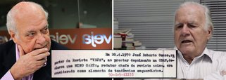 Relatório do Departamento Estadual de Ordem Política e Social, Divisão de Informações revela que o jornalista José Roberto Dias Guzzo, preso a 14.4.1970, delatou Mino Carta, então redator chefe da revista onde ambos trabalhavam: “Em 20.4.1970, José Roberto Guzzo, repórter da revista Veja, ao prestar depoimento na OBAN, declarou que Mino Carta, redator chefe da revista acima, era considerado como elemento de tendências esquerdistas”. Hoje colunista da Veja, Guzzo atacou ontem, no twitter, a decisão dos três ministros do STF que retiraram a delação da Odebrecht de Curitiba e chamou os gendarmes, mostrando ter saudades da ditadura militar de 64; leia o texto de Alex Solnik