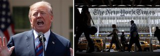Em longo e inusitado editorial de página inteira nesta segunda-feira, com 1366 palavras, o “New York Times” critica duramente as tentativas de Trump de barrar a investigação sobre interferência russa em sua eleição: “O presidente não está acima da lei”