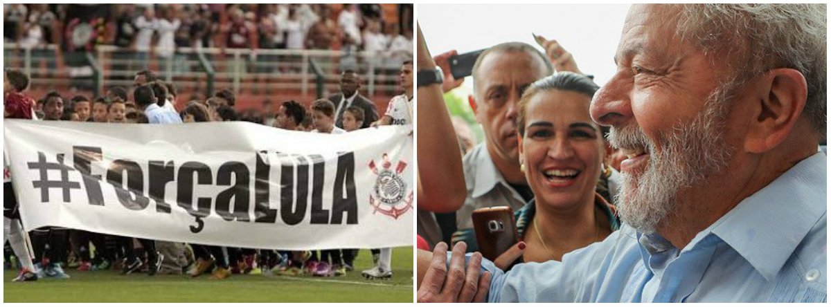 Pedimos desculpas aos nossos leitores por termos publicado a imagem acima, de 2011, como se fosse uma homenagem ao ex-presidente Lula após sua prisão. A imagem é de 2011, quando Lula teve um câncer