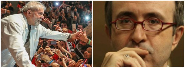 Jornalista Reinaldo Azevedo questiona em seu blog no Uol "que ministros são esses que, na prática, mandam prender um ex-presidente da República sabendo que há pendentes no tribunal que eles integram dois recursos cuja votação, assim que efetivada, vai libertar o dito-cujo, que recorrerá, então, em liberdade à terceira instância. Que pessoas são essas, num ambiente político radicalizado, que já não é mais estranho nem a tiros, capazes de produzir dois eventos dessa magnitude, a saber: a possível prisão e a libertação, que certamente virá em seguida? A questão é só de tempo"