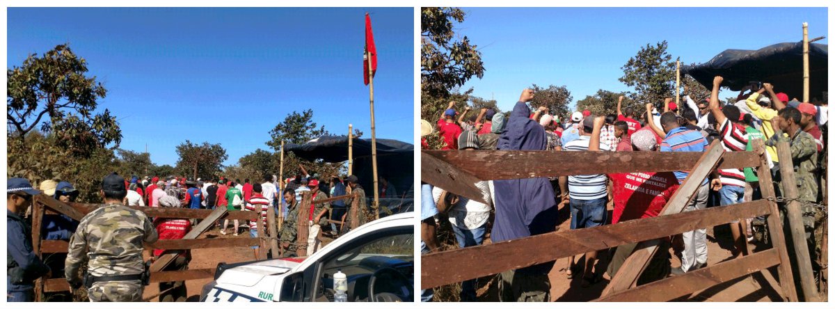 Trabalhadores rurais ligados ao Movimento Sem Terra (MST) ocuparam uma área que pertence à União e fica a 25 km de distância do Palácio do Planalto, em Brasília;  conhecido como Fazenda Sálvia, a área do local é a terceira maior propriedade do governo federal no DF, com mais de 10 mil hectares, às margens da DF-440, entre Sobradinho e Planaltina