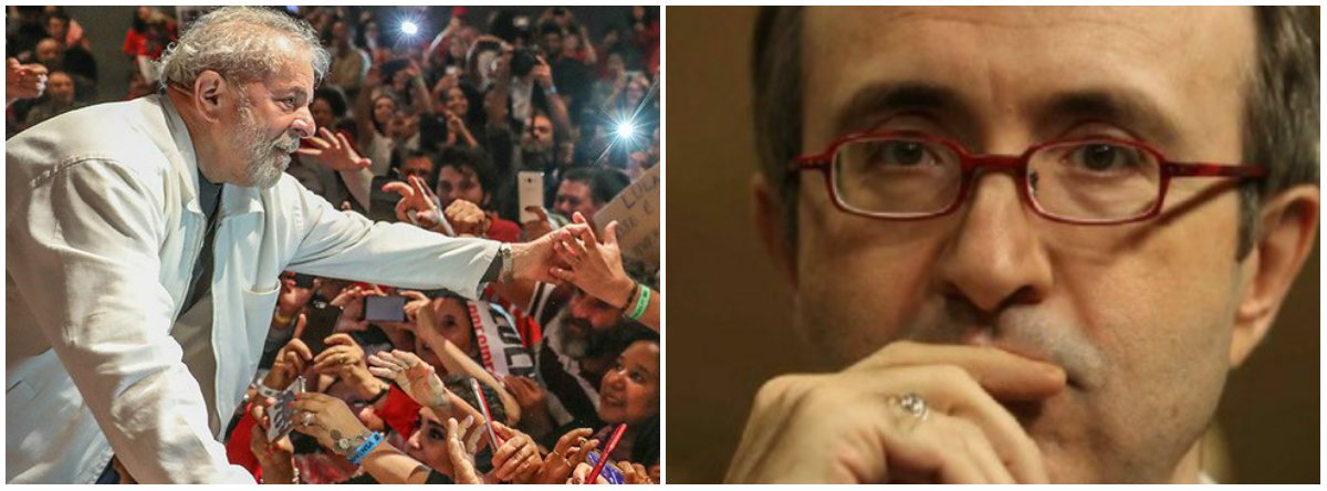 Jornalista Reinaldo Azevedo questiona em seu blog no Uol "que ministros são esses que, na prática, mandam prender um ex-presidente da República sabendo que há pendentes no tribunal que eles integram dois recursos cuja votação, assim que efetivada, vai libertar o dito-cujo, que recorrerá, então, em liberdade à terceira instância. Que pessoas são essas, num ambiente político radicalizado, que já não é mais estranho nem a tiros, capazes de produzir dois eventos dessa magnitude, a saber: a possível prisão e a libertação, que certamente virá em seguida? A questão é só de tempo"