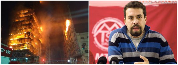 Após um prédio desabar na cidade de São Paulo, "a imprensa partiu para duas estratégias: buscar a palavra do líder do MTST, que ocupa hoje especial destaque com a sua candidatura ao Planalto, e detectar possíveis ilegalidades envolvendo a ocupação", diz a jornalista Patricia Faermann, no jornal GGN; "Informações desencontradas também vieram de diversas fontes, como a constatação de que os ocupantes do prédio integram mais de um movimento por moradia"