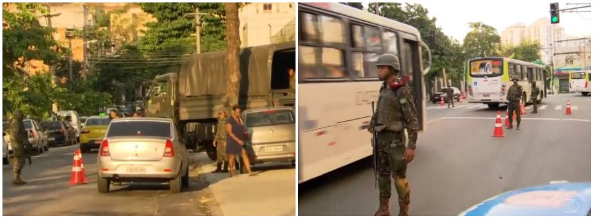 A operação das forças de segurança estadual e federal já efetuou 14 prisões no Complexo do Lins, na zona norte do Rio de Janeiro, informou o coronel Carlos Cinelli, chefe de Comunicação do Comando Militar do Leste; a ação no Complexo do Lins tem o maior contingente deste o início da intervenção federal na segurança pública do Rio; são 3,4 mil militares das Forças Armadas na operação, além de 150 policiais militares e 350 policiais civis