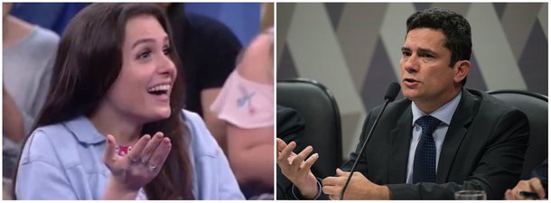 A atriz Monica Iozzi ironizou nesta sexta-feira (6) o juiz Sergio Moro, que expediu a ordem de prisão do ex-presidente Lula; "Viva Moro! Tenho certeza que assim que Temer, Aécio e Alckmin perderem o foro privilegiado, ele prende os três", escreveu. "Ah! E o Serra também! O ex-presidente da Odebrecht disse pra Lava-Jato que deu 52 milhões de reais pro José Serra. Certeza que o Moro vai mandar prender o Serra também", acrescentou