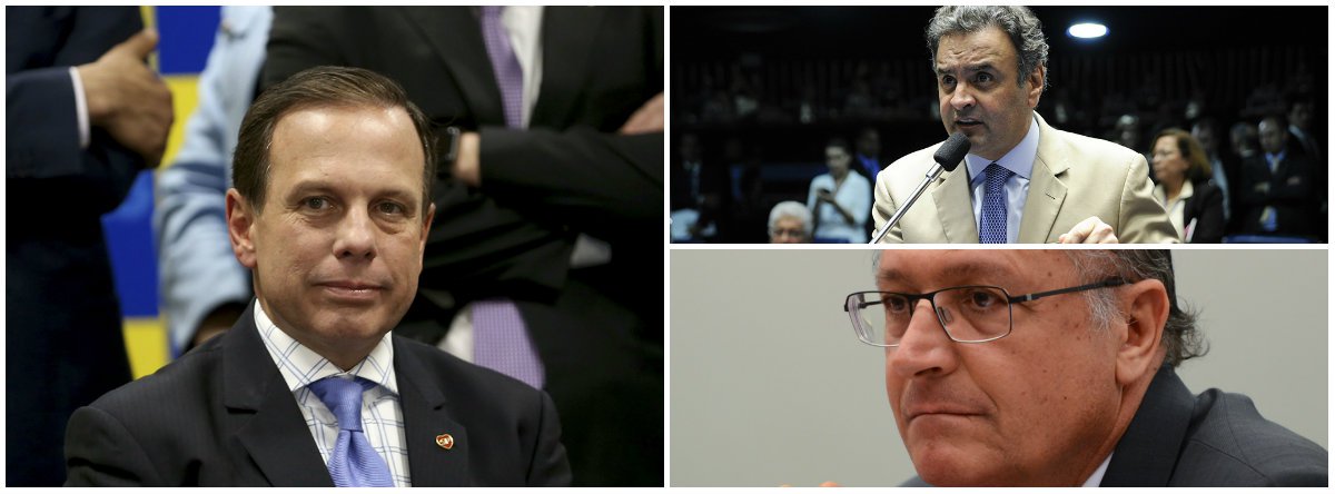O pré-candidato ao governo de São Paulo pelo PSDB João Doria disse ser correta a declaração do presidenciável do PSDB, Geraldo Alckmin, para quem o ideal é que o senador Aécio Neves (PSDB-MG) não seja candidato nas eleições deste ano; "Cabe evidentemente, não obstante a manifestação feita pelo governador Geraldo Alckmin, a decisão ao próprio Aécio Neves, que foi presidente do PSDB e tem direito a própria defesa e certamente a fará no âmbito de Minas Gerais", afirmou Doria