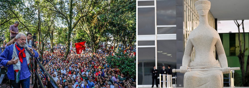 "Talvez estejamos na undécima hora para o STF dar o exemplo de altivez e autoridade e fazer cumprir a Constituição, mostrar lhe ser fiel, a começar por suas garantias fundamentais, como a que estabelece a presunção de inocência dos acusados até o trânsito em julgado da sentença penal condenatória. Somente será bem sucedido se lograr bloquear a prematura violência contra Lula que inspira as outras violências, físicas e verbais, partidas de quem não respeita à Constituição", escreve o ex-ministro da Justiça Eugênio Aragão; leia seu artigo