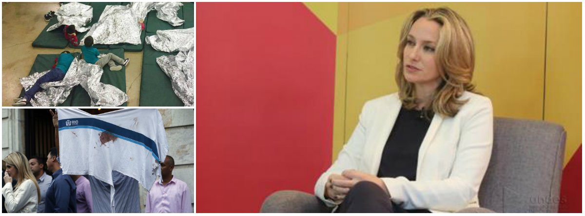 Professora do curso de Direito da UFRJ e militante pelos Direitos Humanos, Carol Proner comparou, em uma postagem no Twitter, a política de Donald Trump contra a imigração nos Estados Unidos, que separou crianças das famílias e as colocou numa jaula, com a intervenção militar de Michel Temer, que nesta semana provocou a morte de um adolescente de 14 anos, uniformizado e a caminho da escola