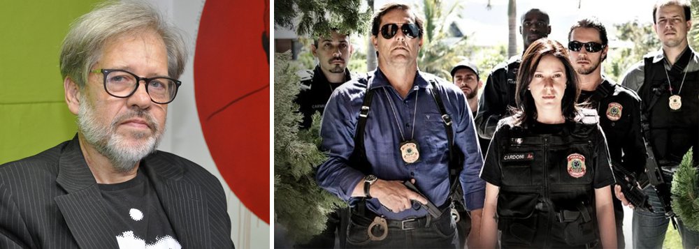 O professor Wilson Ferreira identifica os aspectos subliminares do seriado; “A obra é uma grande propagadora de ódio e ressentimento, essa guerra hibrida, todo o mecanismo simbólico que fizeram as pessoas saírem às ruas com camisas verde-amarelas é reflexo da combinação de meritocracia com mágoa”, observa; Assista a íntegra