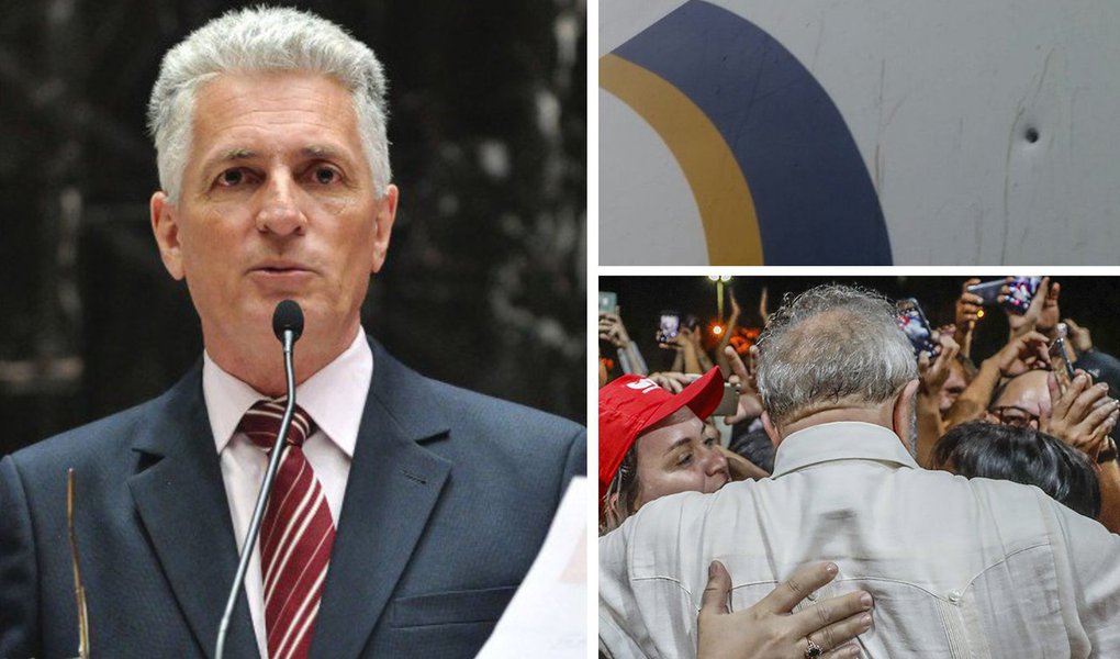 O deputado estadual Rogério Correia (PT-MG) condenou nesta terça-feira, 27, o atentado terrorista a tiros contra o ônibus do ex-presidente Lula na caravana no Paraná; ele destaca que amídia brasileira dá de ombros para as cenas de selvageria dos grupos de extrema direita contra a Caravana de Lula no Sul do país; "Em alguns casos, até estimula esses grupos. Ela espera, com isso, que Lula e toda a esquerda abandonem a luta. Mal sabe que esse fascismo à solta e estimulado apenas estimula nossa luta pela reconquista da democracia perdida no Brasil"