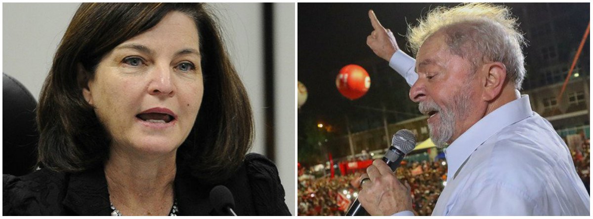 "A denúncia apresentada agora há pouco pela procuradora-geral da República, Raquel Dodge, contra o ex-presidente Lula (e também contra a Senadora Gleisi Hoffmann, o ex-ministro Paulo Bernardo, Antonio Palocci e Leonardo Dall’agnol, chefe de Gabinete de Gleisi) é coisa das mais curiosas", diz Fernando Brito, do Tijolaço; "Como as delações de Palocci e a anunciada colaboração do ex-diretor Renato Duque, parecem fazer parte de um esquema de reação do “lavajatismo” à situação de perda de credibilidade que tiveram com a prisão de Lula"