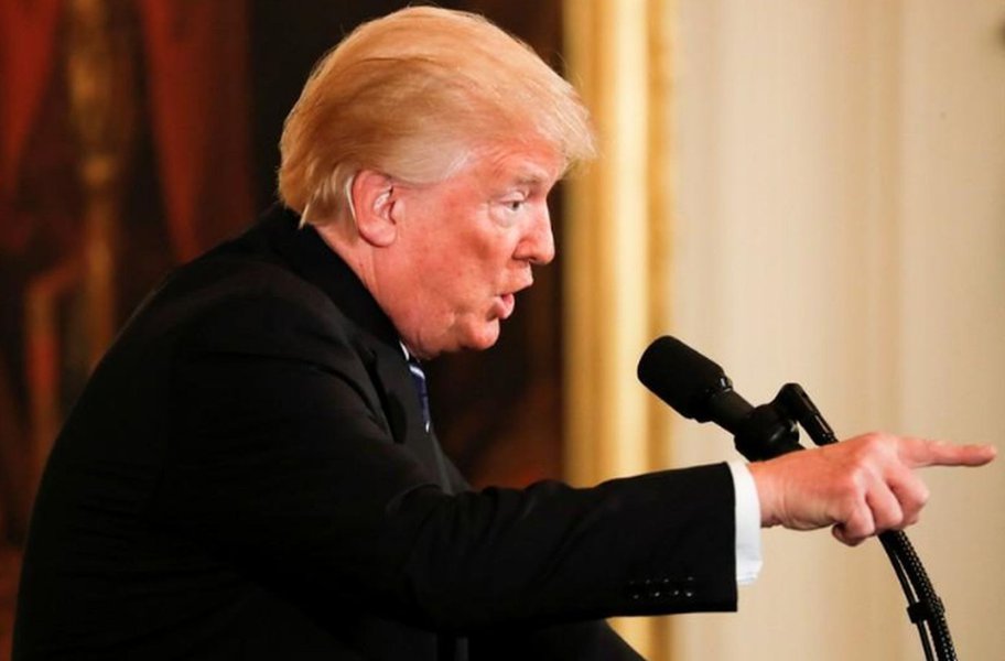 Presidente dos Estados Unidos, Donald Trump 18/05/2018 REUTERS/Jonathan Ernst