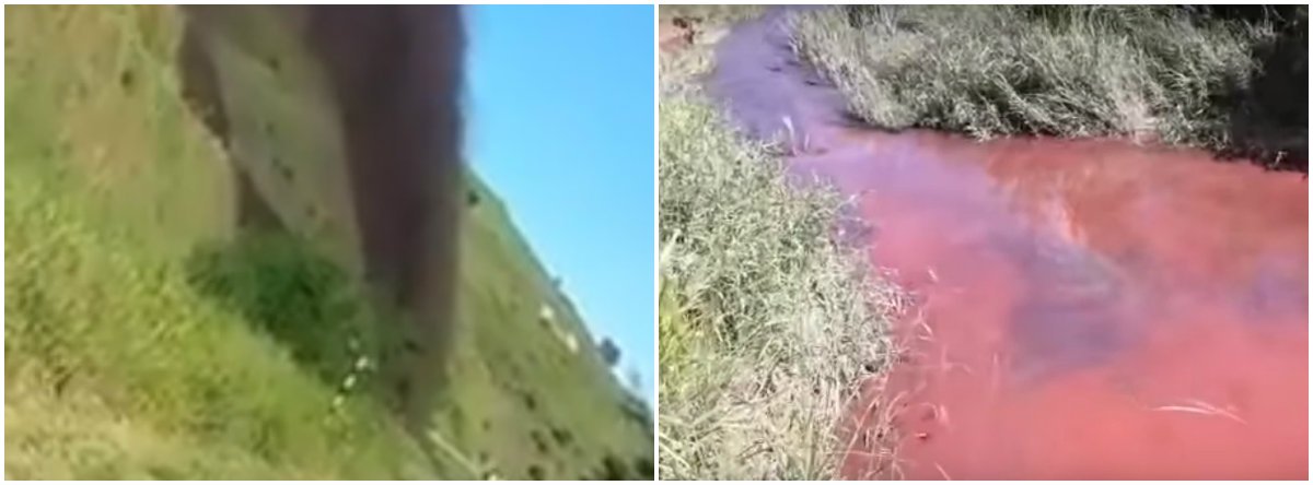Rompimento de mineroduto da Anglo American despejou polpa de minério de ferro em ribeirão que abastecia a cidade de Santo Antônio do Grama, que tem 4,2 mil habitantes; a mineradora disponibilizou caminhões-pipa para atender aos moradores; confira vídeo do vazamento