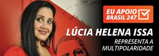 "Eu sou a favor de um mundo mais multipolar, de um mundo em que mais pessoas tenham vozes, em que mais histórias sejam ouvidas, de um mundo em que não haja um monopólio de narrativa, de uma narrativa muitas vezes aliada aos senhores da guerra", diz a jornalista e escritora, correspondente internacional; para ela, "o Brasil 247 representa essa multipolaridade, essas nova vozes, novas narrativas, contando pra gente o que realmente acontece hoje no Oriente Médio"; assista ao seu vídeo de apoio