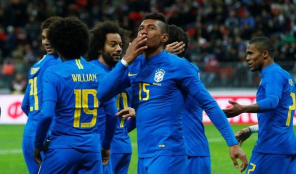 A seleção brasileira marcou três gols logo após o intervalo, depois de um primeiro tempo apático, para alcançar uma vitória por 3 x 0 contra a Rússia, anfitriã da Copa do Mundo deste ano, em amistoso disputado nesta sexta-feira no estádio de Moscou que será o palco principal do Mundial