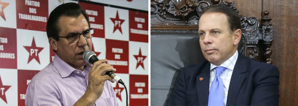 O presidente estadual do PT em São Paulo, Luiz Marinho, criticou o prefeito João Doria (PSDB), que vai deixar a prefeitura da maior cidade do País para se candidata a governador do estado; "Doria abandonou a cidade desde o primeiro dia de sua administração. Com o lançamento de sua candidatura, ele apenas oficializou isso", disse Marinho, que também é pré-candidato a governador 